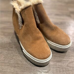 Women's Dolce Vita Zanza Suede Ankle Boot/Sneaker